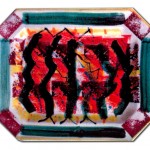 piatto in ceramica ferruccio ramadori