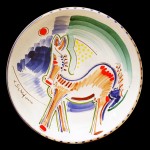 piatto in ceramica luciano schifano