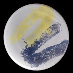 piatto in ceramica toti scialoja