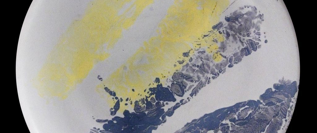 piatto in ceramica toti scialoja