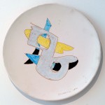 piatto in ceramica bruno signorini