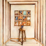 dipinto su ceramica luciano tittarelli