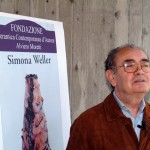 simona weller in mostra presso fondazione alviero moretti