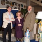 simona weller con bruno ceccobelli presso fondazione moretti